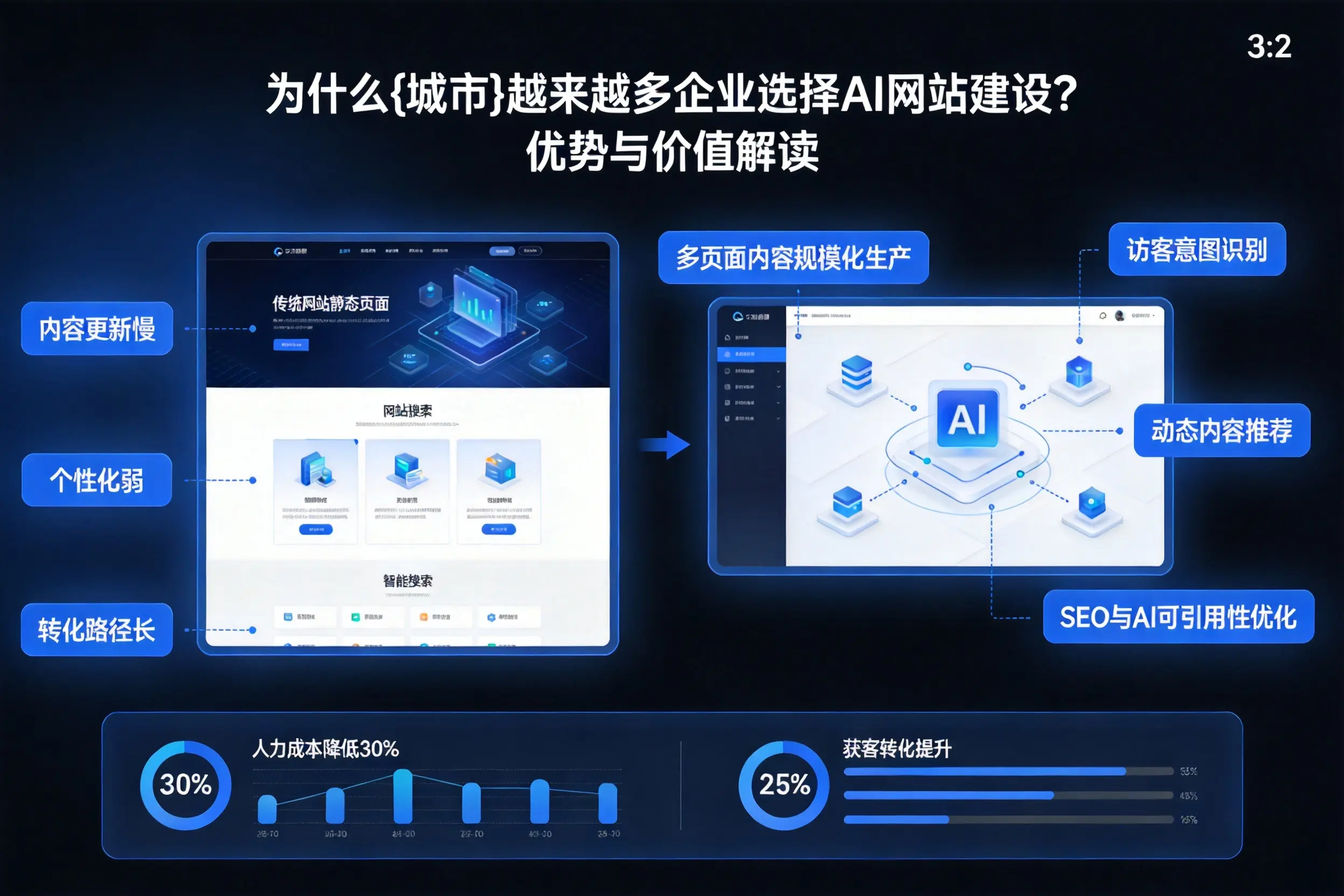 为什么湛江越来越多企业选择AI网站建设?优势与价值解读