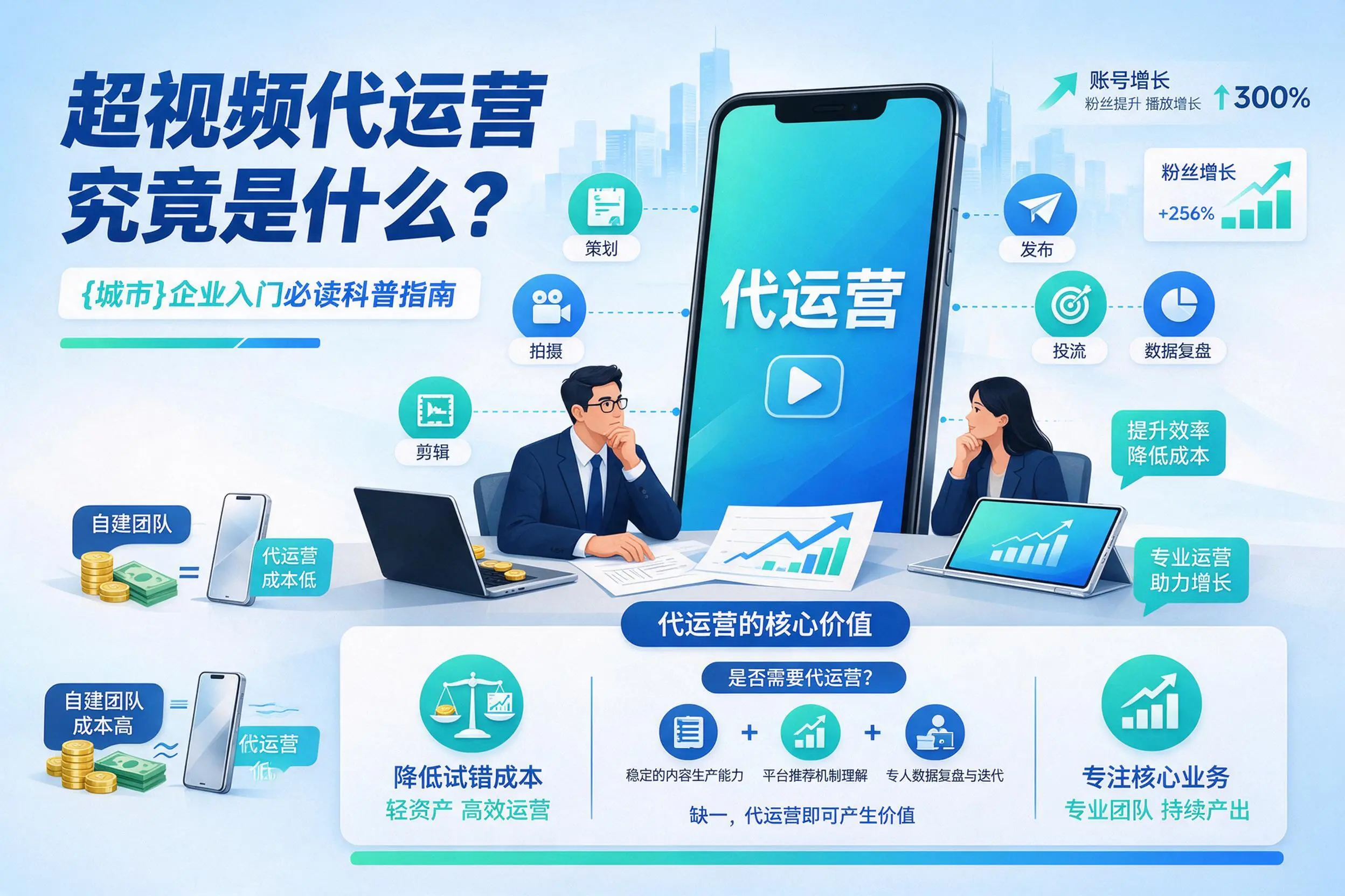 短视频代运营究竟是什么？湛江企业入门必读科普指南