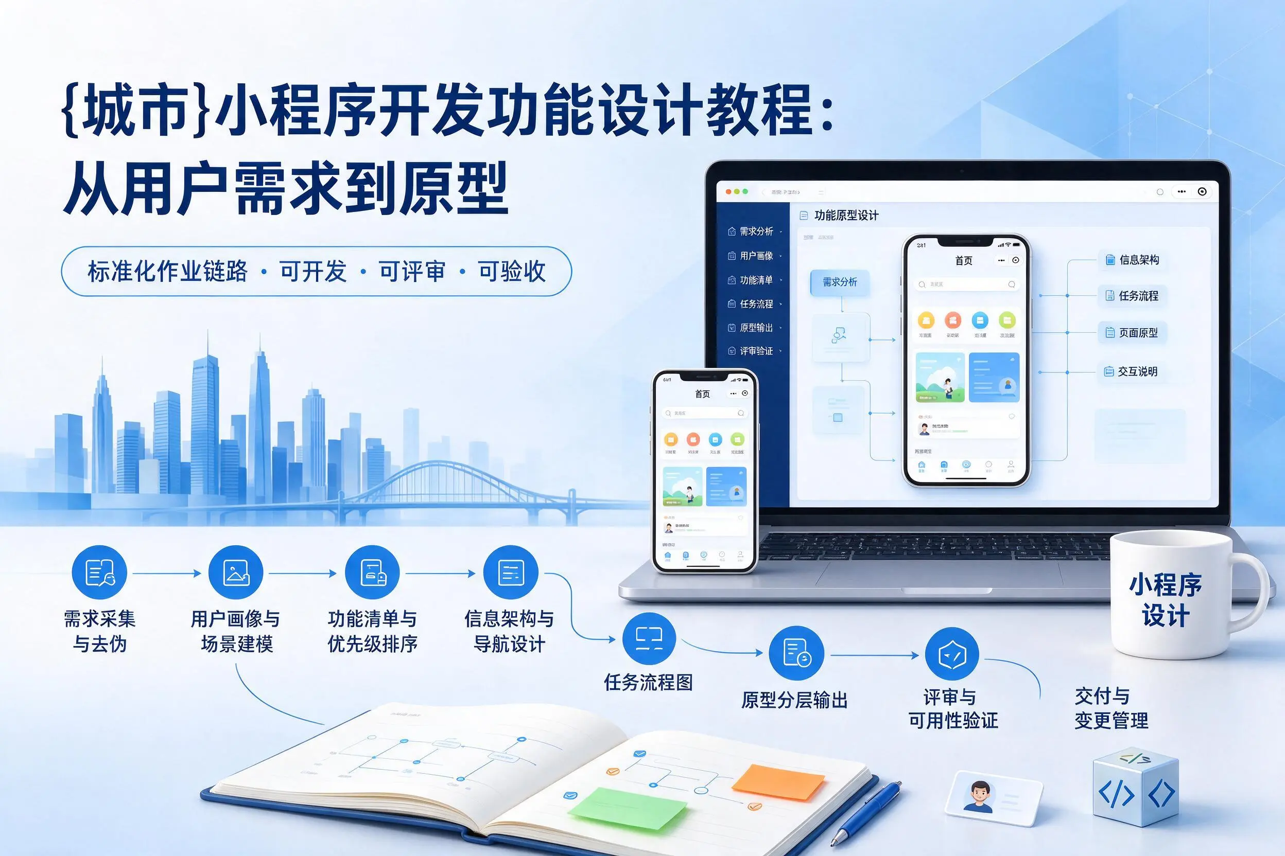 湛江小程序开发功能设计教程:从用户需求到原型