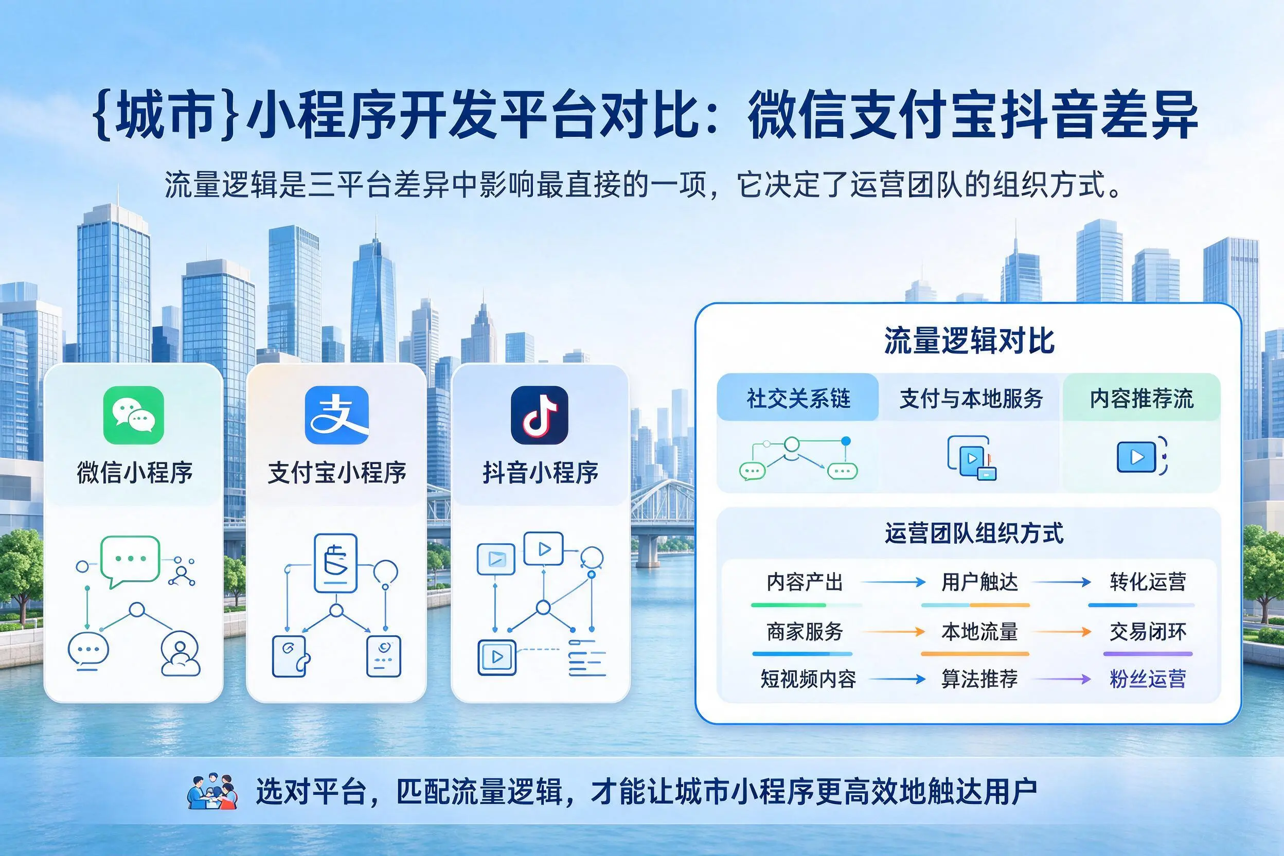 湛江小程序开发平台对比：微信支付宝抖音差异
