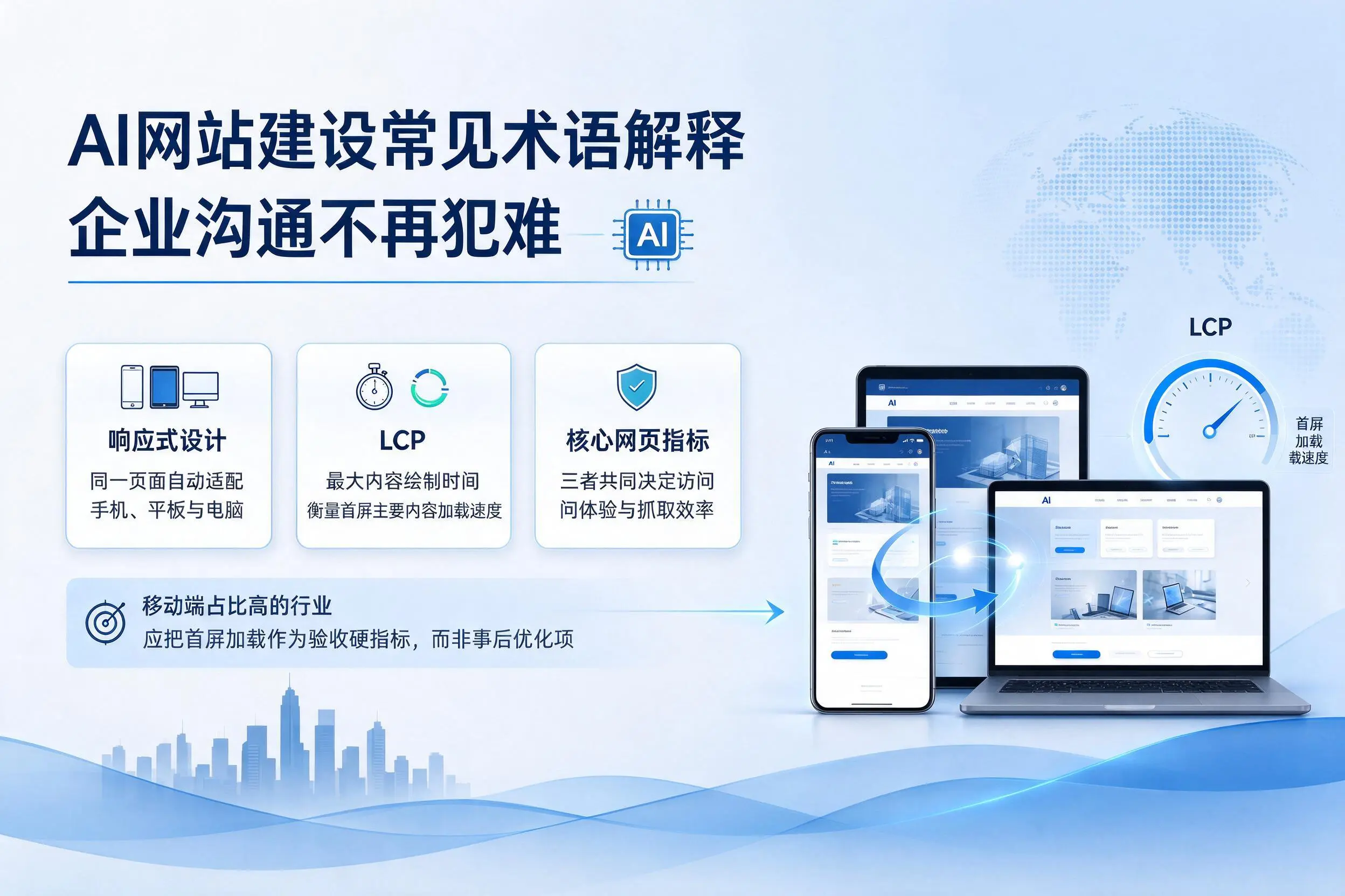 AI网站建设常见术语解释,湛江企业沟通不再犯难